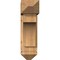 Ekena Millwork Westlake Arts and Crafts Smooth Bracket w/ Offset Brace, Western Red Cedar, 7 1/2"W x 22"D x 26"H BKT0806X22X26WTL03SWR - alternate 2